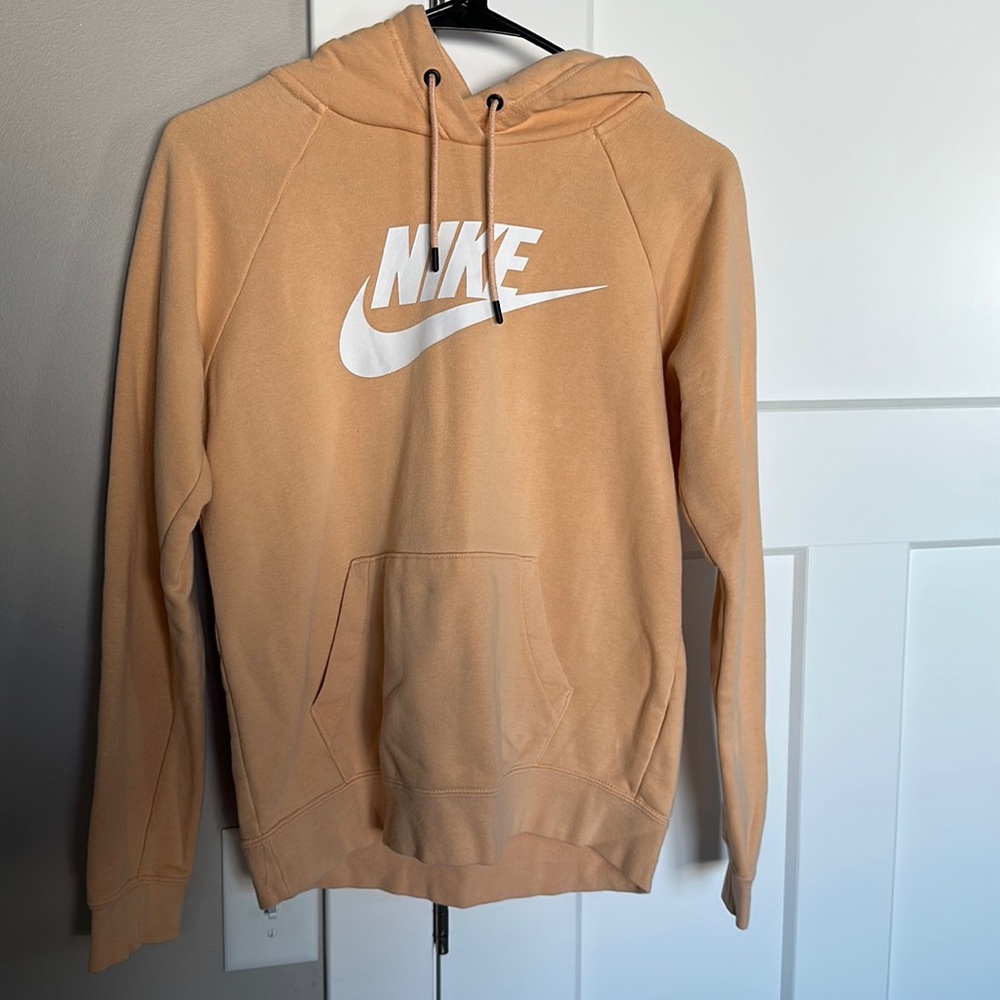 Orange nike hoodie